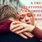 a true relationship is two imperfect people refusi - tymoff